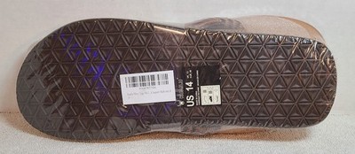 KuaiLu Men s Yoga Mat Flip Flops Sandals with Arch Support Khaki US Size 14