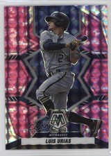 2022 Panini Mosaic Pink Camo Mosaic Prizm Luis Urias #133 2k3