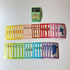 Vintage 1975 Go Fish Card Game Complete 45-Card Deck Whitman Western Publishing