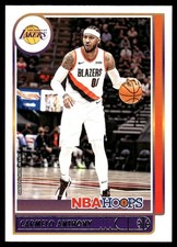 Carmelo Anthony 2021-22 Hoops #101 Lakers NBA READ FREE SHIPPING AutographDen