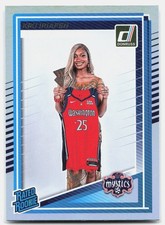 2025 Donruss WNBA #94 Kiki Iriafen Holo Washington Mystics
