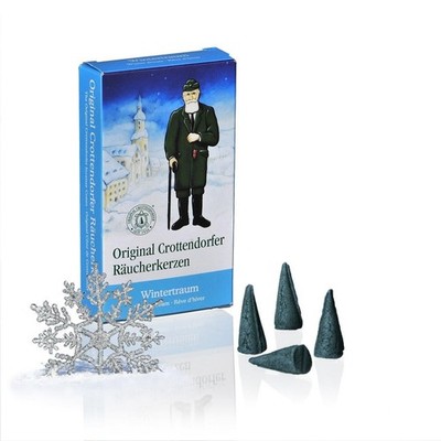 Original Crottendorfer - Set of 2 incense candles incense cone size M - Winter d