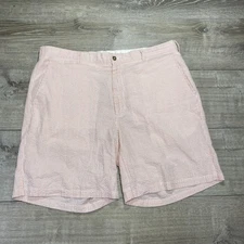 Murray's Toggery Shop Nantucket Reds Shorts Mens 40 Seersucker Chino 9 Inseam