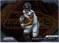2023 Panini Prizm #F-14 Kenneth Walker III Fireworks
