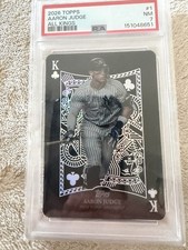 2026 Topps Series 1 All Kings Aaron Judge AK-1 PSA 7 New York Yankees