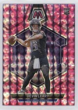 2024 Panini Mosaic Rookies Pink Camo Mosaic Prizm Jordan Travis #395 1nc4