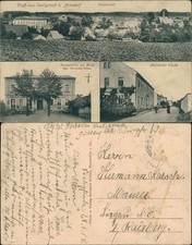 Seeligstadt Großharthau Stadt, Restauration zur Börse, Arnsdorf  Straße 1918