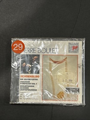 Schoenberg: Die Jakobsleiter; Chamber Symphony No. 1 / Boulez  (1993) Sealed