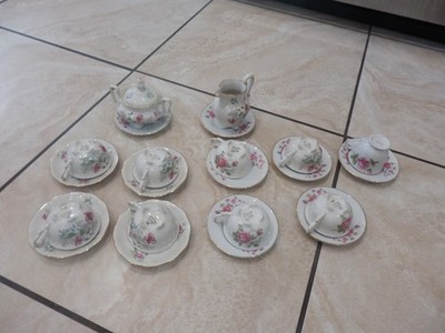 Vintage Eschenbach Bavaria Germany Fine Porcelain Coffee Tea 20pc