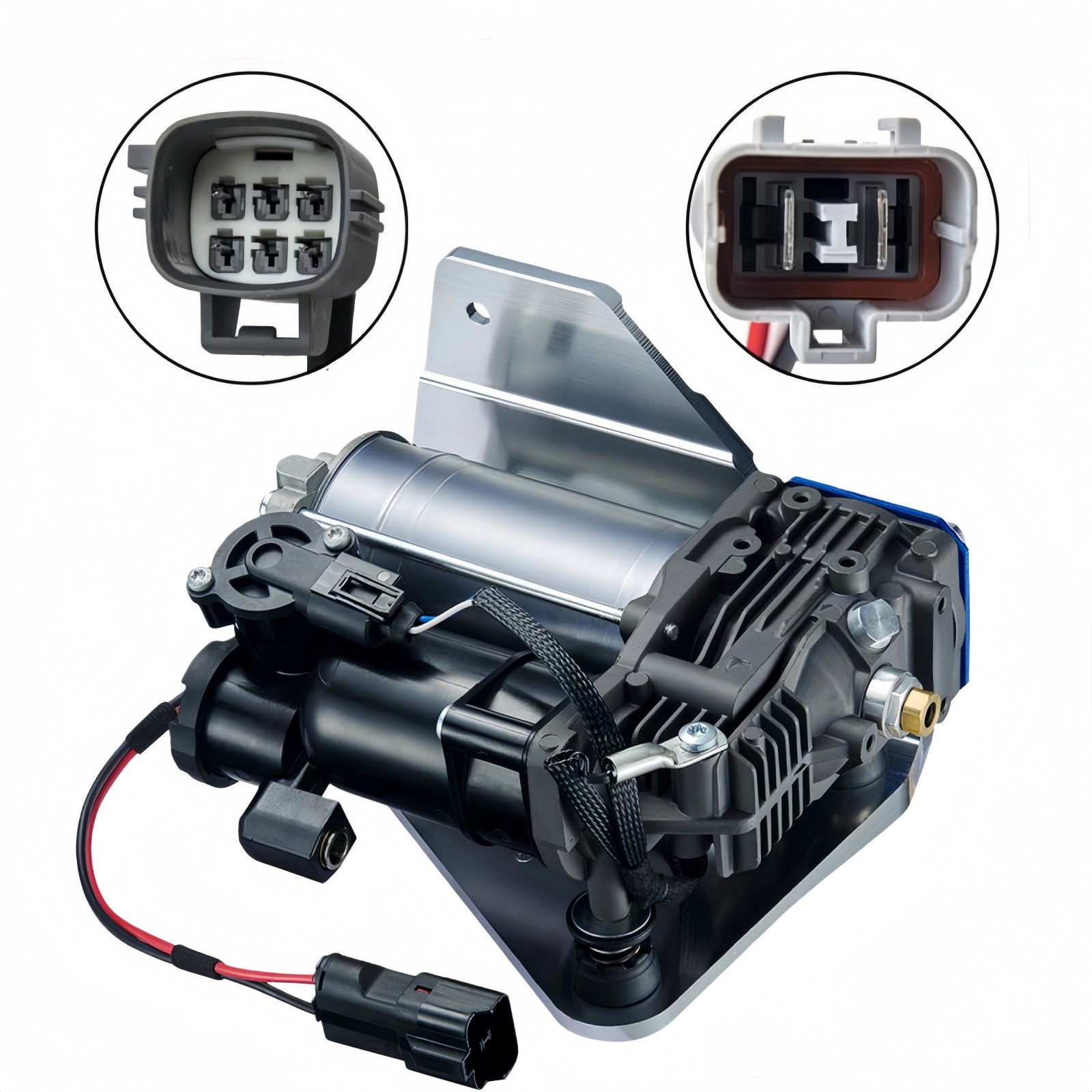 Lr3 Compressor Replacement Air Suspension Compressor for Land Rover Discovery LR3 LR4 Range Rover ...