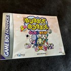 Bubble Bobble Old & New #AGB-AONE-USA Instruction Booklet Game Boy Advance GBA — photo 2