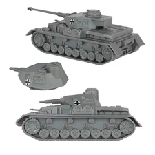 BMC CTS WWII German Panzer IV Tank Long and Short Barrel
