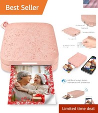 Sprocket Blush Pink Portable Instant Photo Printer - 2x3 Prints from iOS/Android