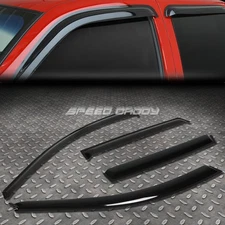 FOR 03-08 MATRIX E130/VIBE SMOKE TINT WINDOW VISOR SHADE/SUN WIND/RAIN DEFLECTOR