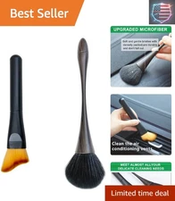 Compact 2 Pack Dust Brushes - Perfect Cleaning Tools for Models & Collectibles