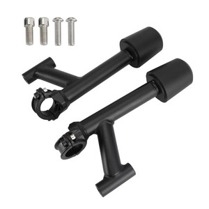 Aluminum Frame Crash Sliders Protection Black Fit For Rc390 Rc 390 2022-2024