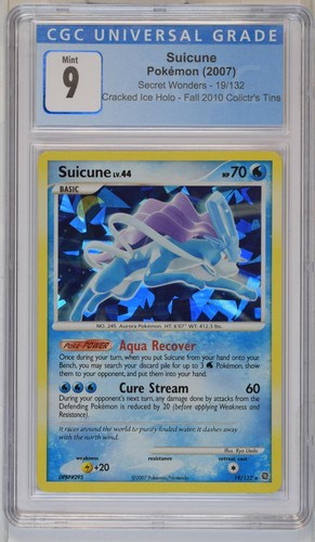 Suicune graded CGC 9 for sale on eBay