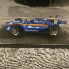 ERTL 1998 G-Force 1:43 scale #3 Glidden Blue Indy Car Johns Manville