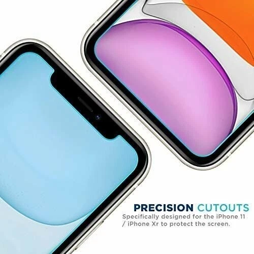 Tech Armor  HD Clear Film Screen Protector for Apple iPhone 11/XR [4-Pack] - Image 3 of 4