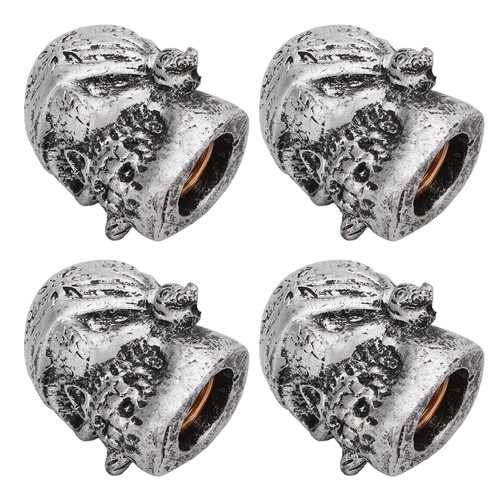 (Silver Color)4Pcs Tire Valve Caps For Cars Suvs Trucks LVE - Picture 16 of 23