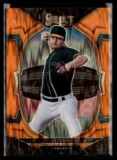 2023 Panini Select #70 JT Ginn Orange Flash Prizm