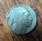 Buffalo Nickel 1930 Five Cents Circulated Uncertified US Coin Collectible