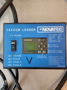 Novatec VL-5 Vacuum Loader Control Box 115V 1PH, 60Hz, 13A, Used  Shelf B3A