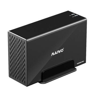 Dual Bay 3.5'' SATA RAID External Hard Drive Enclosure USB-C 3.1 Gen2 10Gbps 36TB