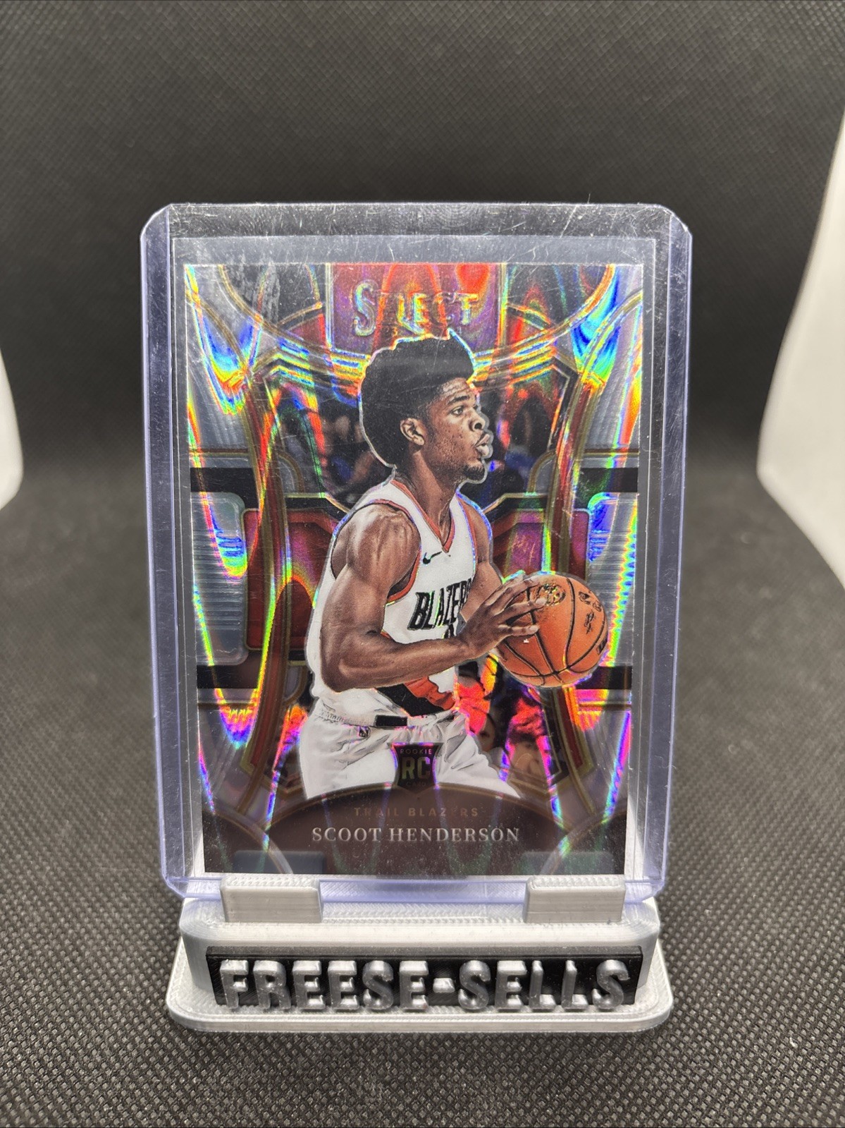 2023-24 Panini Select - Mezzanine Level Scoot Henderson #324 Tectonic Prizm (RC)
