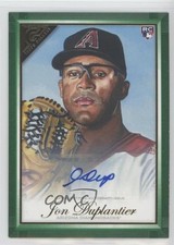 2019 Topps Gallery Green Auto 40/99 Jon Duplantier #21 Auto fm0