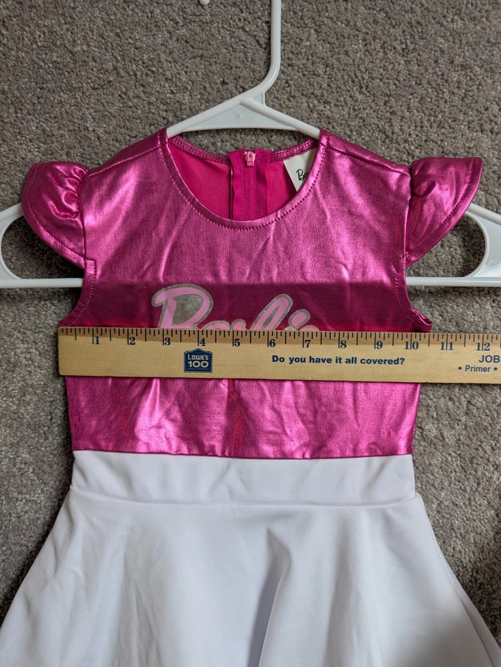 Spirit Halloween Costume Toddler Barbie 2T Dress & Headband - Image 4 of 4