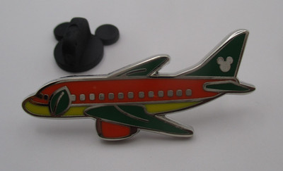 Disney Pin Orange Bird  Character Planes  Hidden Mickey