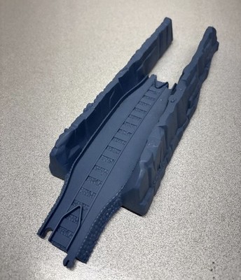 Thomas & Friends Risky Rails Bridge Drop Replacement Part E 2 Sided Wall