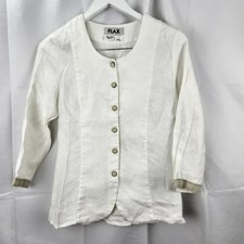   FLAX linen blazer/blouse size S in EUC