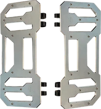 PRO-ONE PERF.MFG. Pro Board V1 Floorboards - Chrome 500770