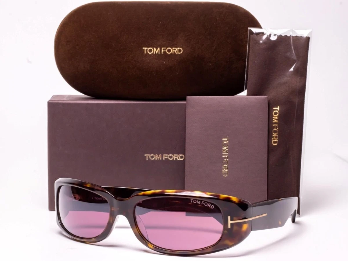 Tom Ford Brown Purple Sunglasses for Women for sale | eBay display picture 3