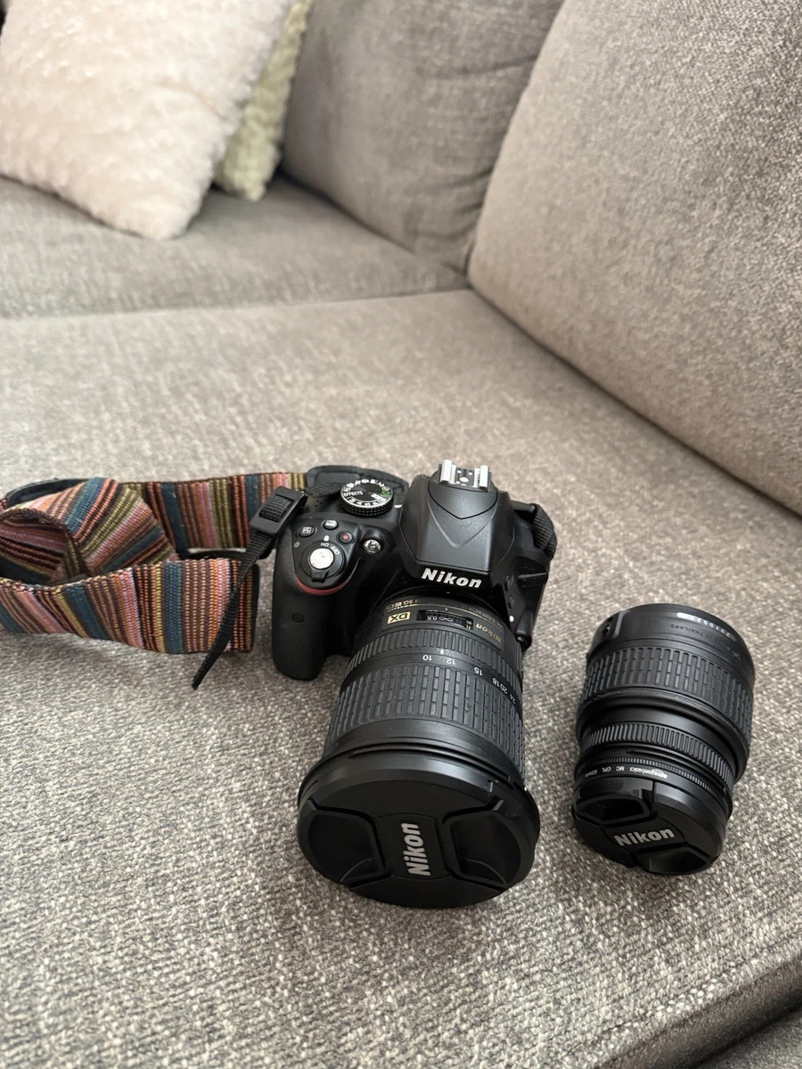 Nikon D3300 Avec Double Objectif Nikon 18-55mm Et Tamron 18-270mm + Accessoires