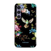 HandyhüLle FüR Galaxy S24 Plus Mobiwear Case Cover SchutzhüLle Etui Nachtkolibri