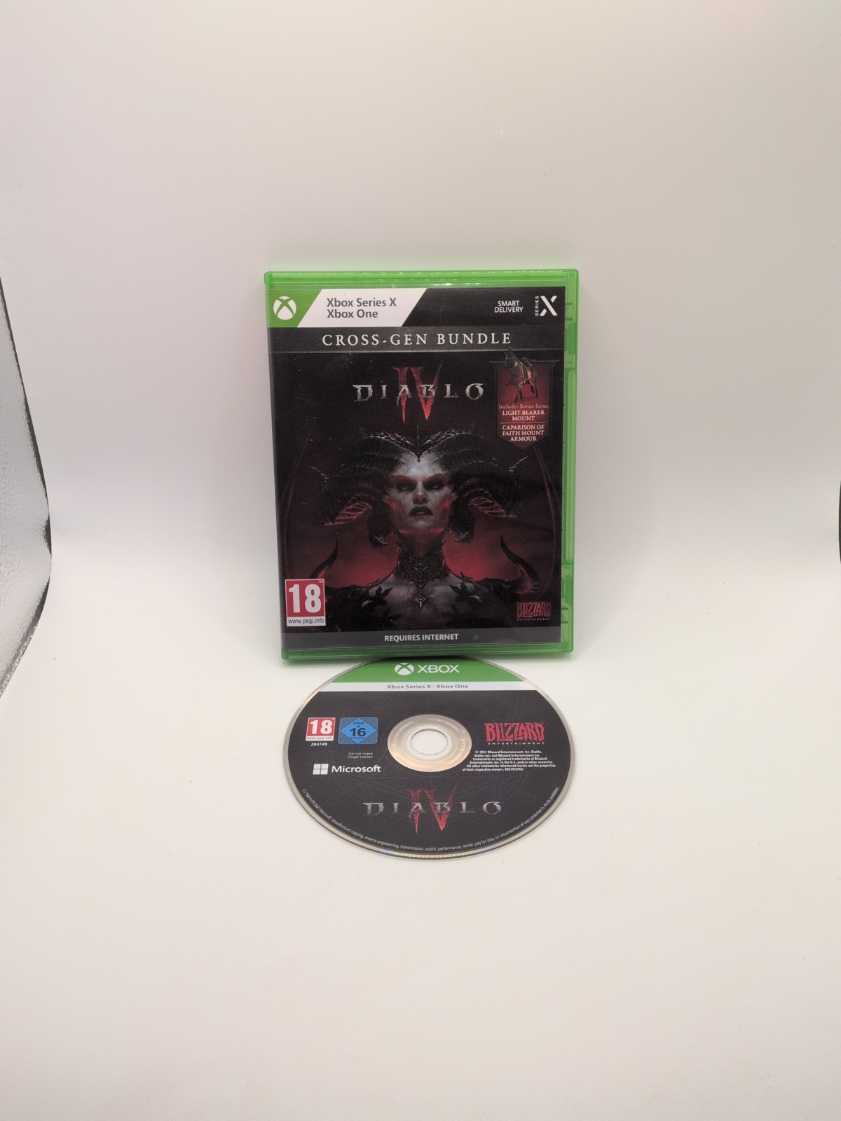 Diablo IV 4 Cross-Gen Bundle - Xbox One & Series X Game - VERY GOOD CONDITION!!