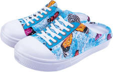 Women Garden Clog Shoes Mesh Hole Breathable Slippers Summer Indoor/Outdoor Beac