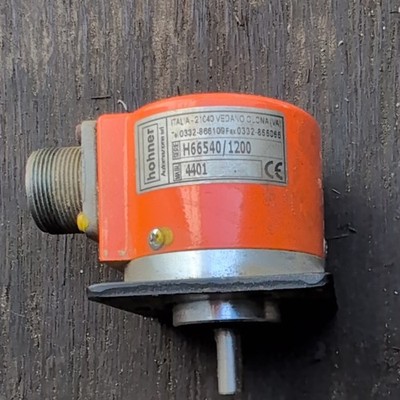 Hohner Industrial Rotary Encoder H66540/1200 1200 PPR Optical Shaft DC Shielded