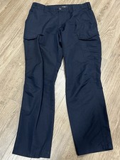 511 Tactical Pants Mens Size 38x34 Navy Blue Cargo Utility Outdoor Hiking Flaws