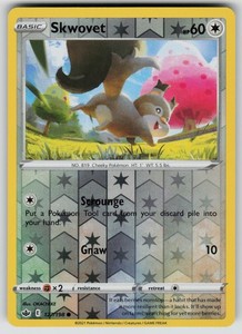 Skwovet 127/198 Chilling Reign Reverse Holo Common