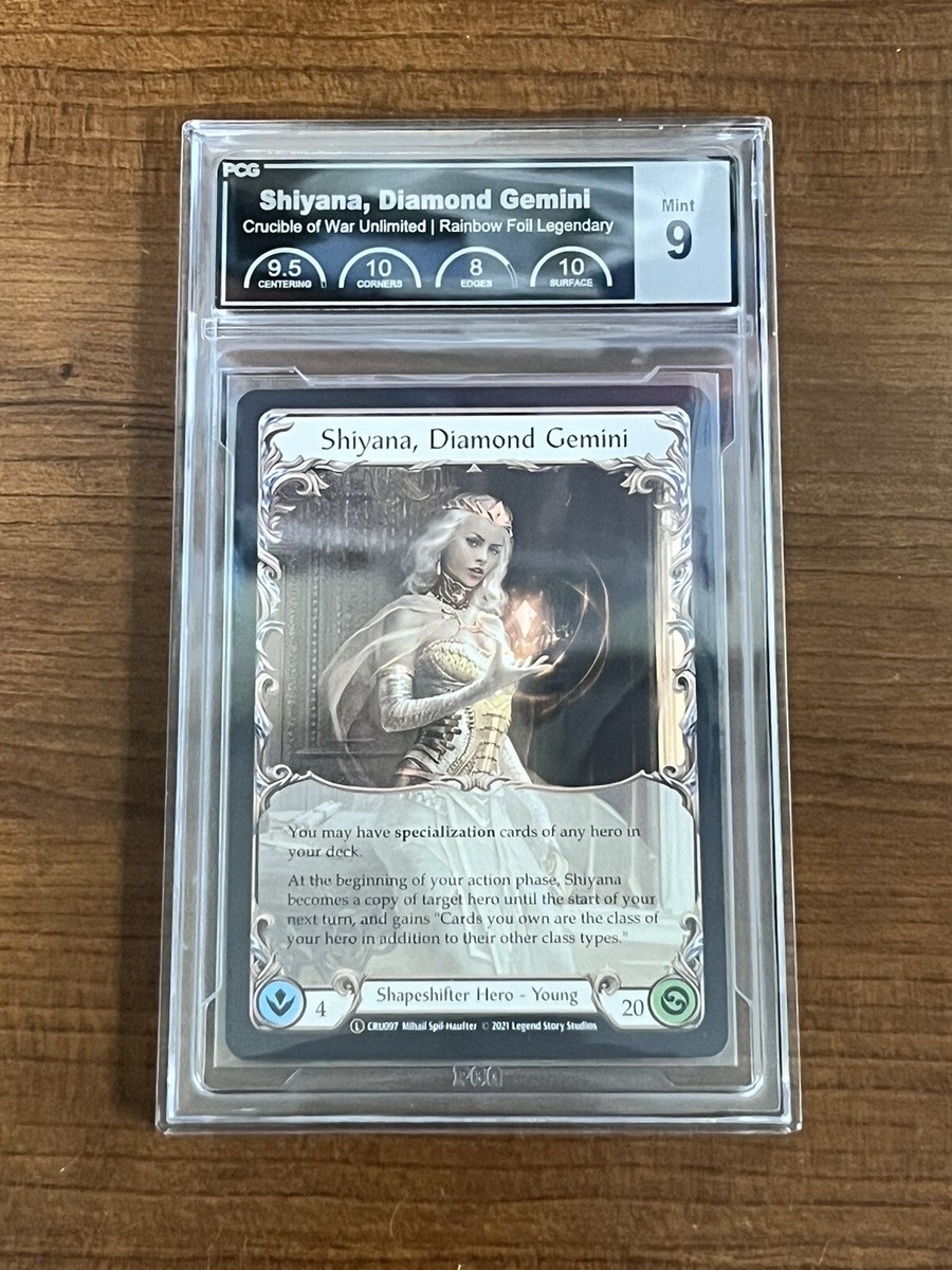その他 Flesh and Blood Shiyana, Diamond Gemini Shiyana, Diamond Gemini RAINBOW FOIL PCG 9- Flesh and Blood