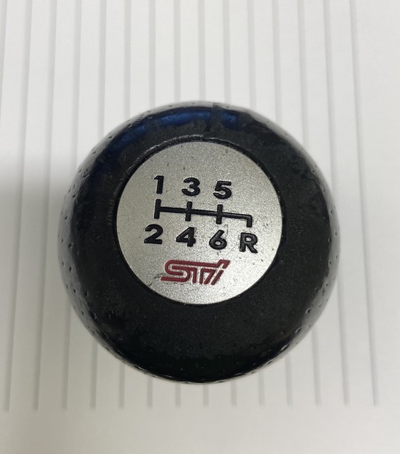 2018 Subaru Impreza WRX STI 6 Speed Manual MT Shift Knob C1010FG100 for