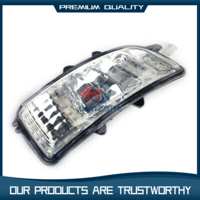 Right For Volvo C30 S40 S60 S80 V50 V70 Mirror Turn Signal Indicator Light Lens