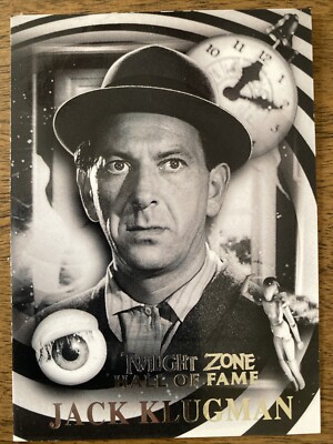 2002 Twilight Zone Hall of Fame Jack Klugman H-2 Shadows & Substance #274/777