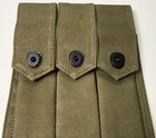 WWII US GREASE GUN 3 CELL AMMO POUCH — photo 2