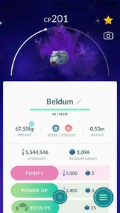 Pokemon Go Shiny Shadow Beldum Purified Trade Registered Shiny Beldum Already Ebay