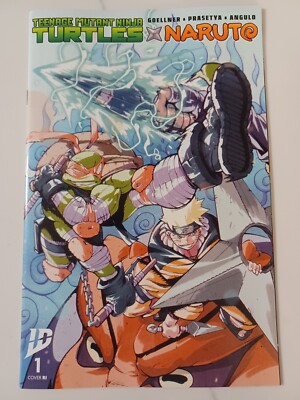 Teenage Mutant Ninja Turtles x Naruto #1, 1:75 Cover Variant, IDW Comics
